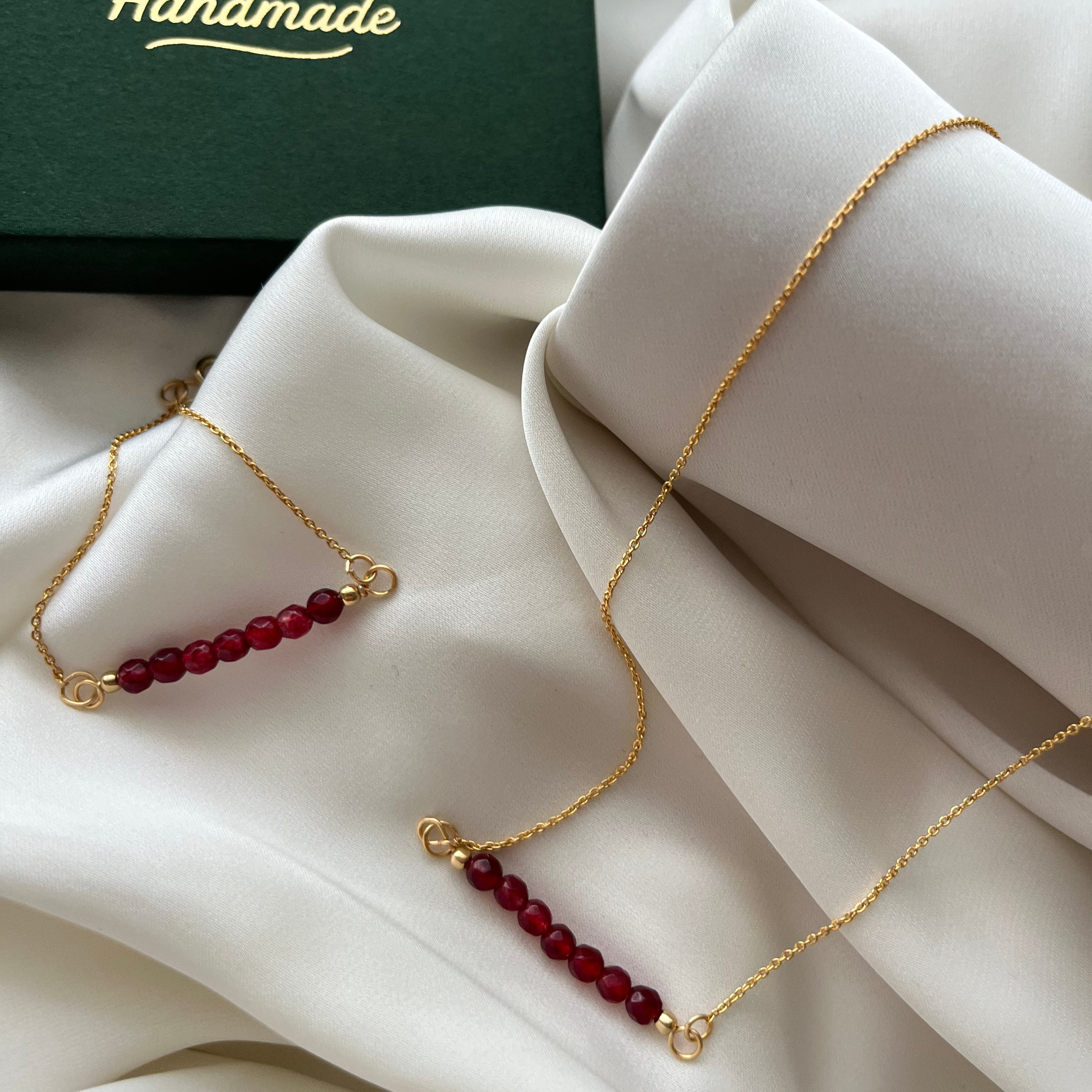 Bratara Maya - Jad rosu si argint 925