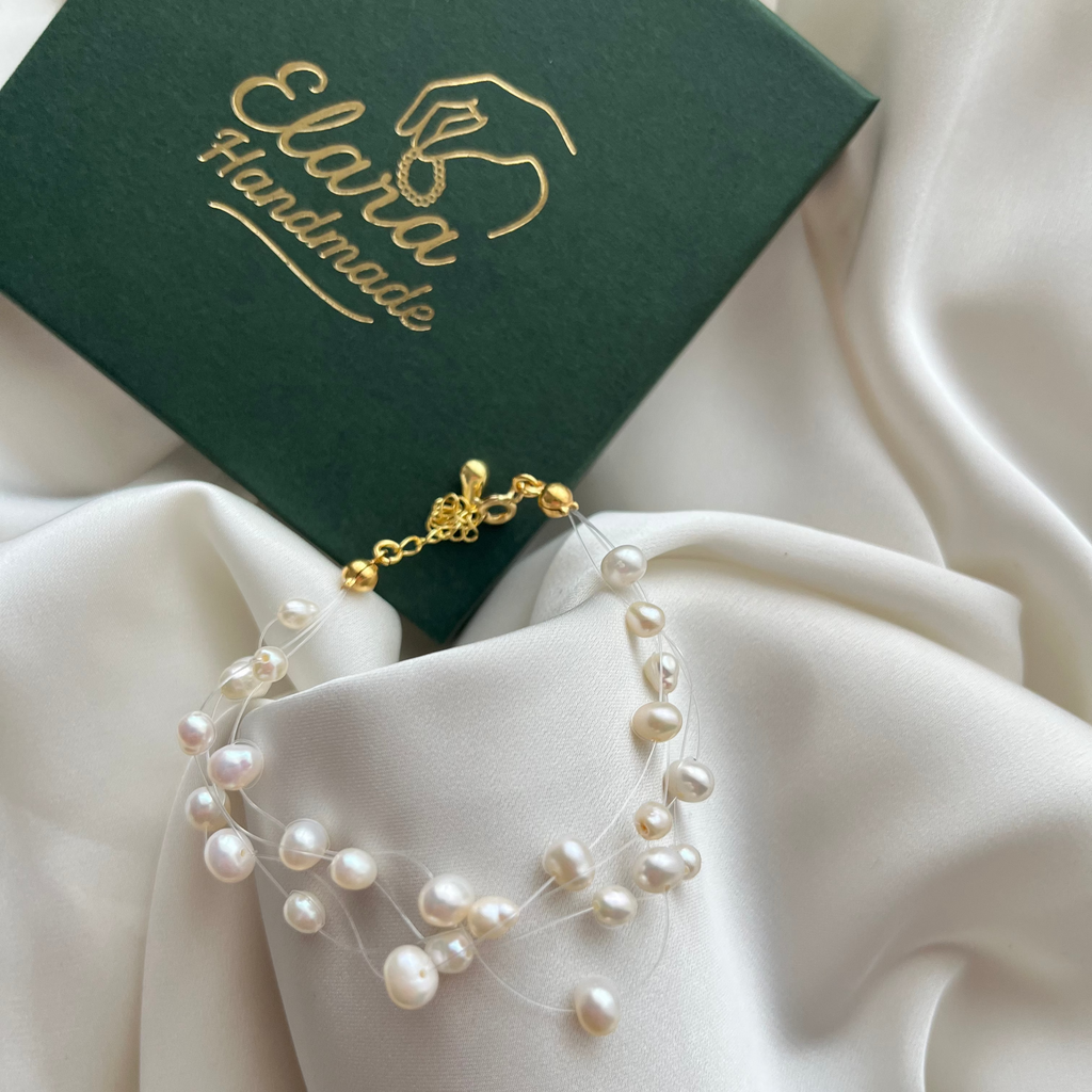 Bratara perle de cultura