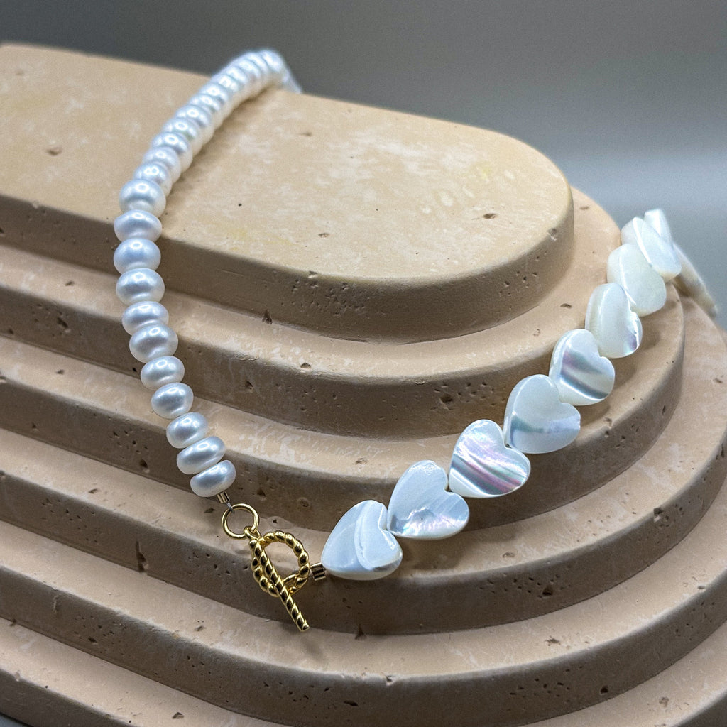 Colier Juliette - Perle Cultura si Sidef