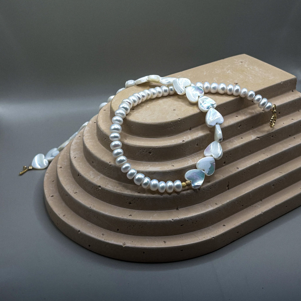 Colier Juliette - Perle Cultura si Sidef